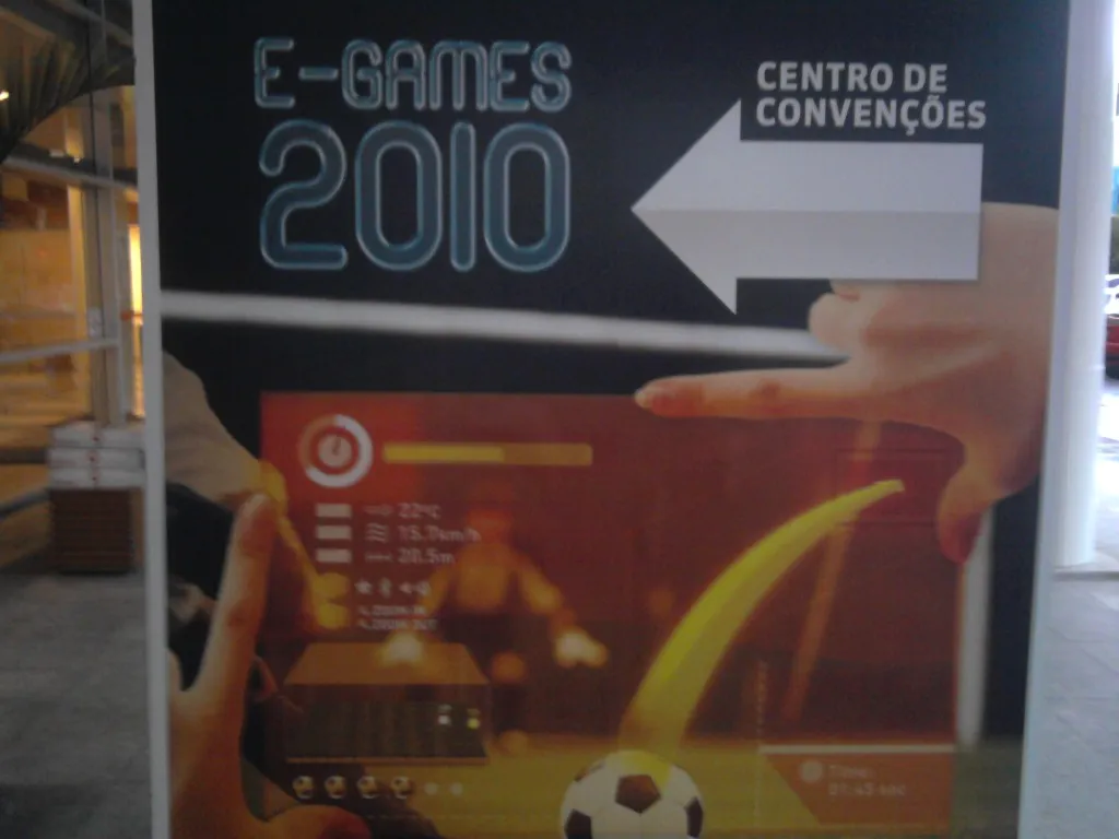 Entrada do evento no SENAC Santo Amaro