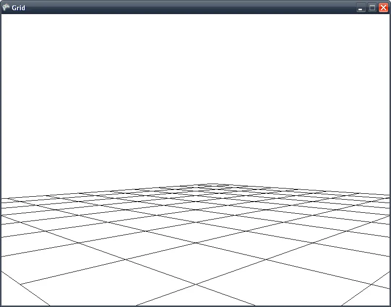Desenho do Grid em 3D