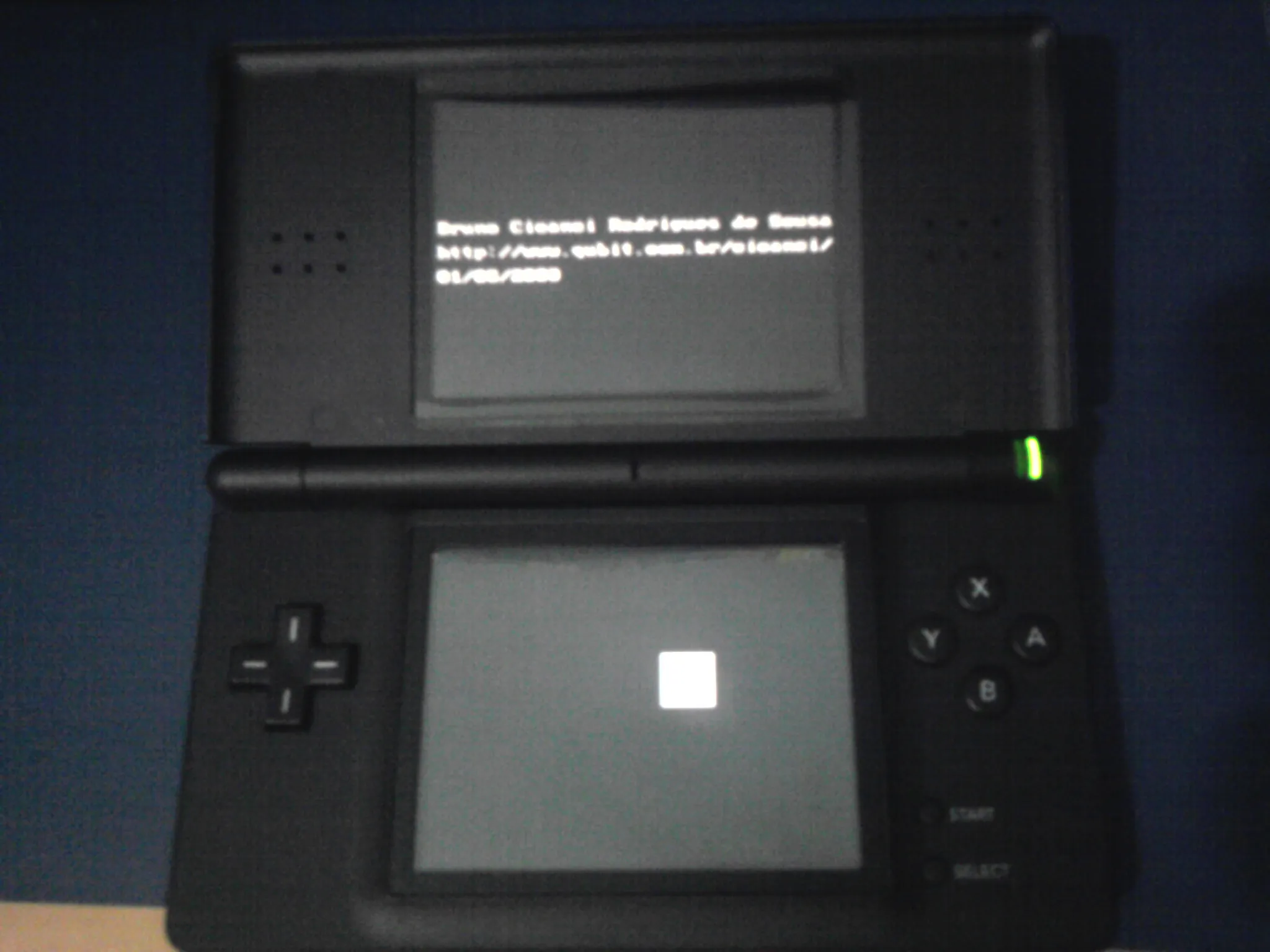 Executando no Nintendo DS com R4