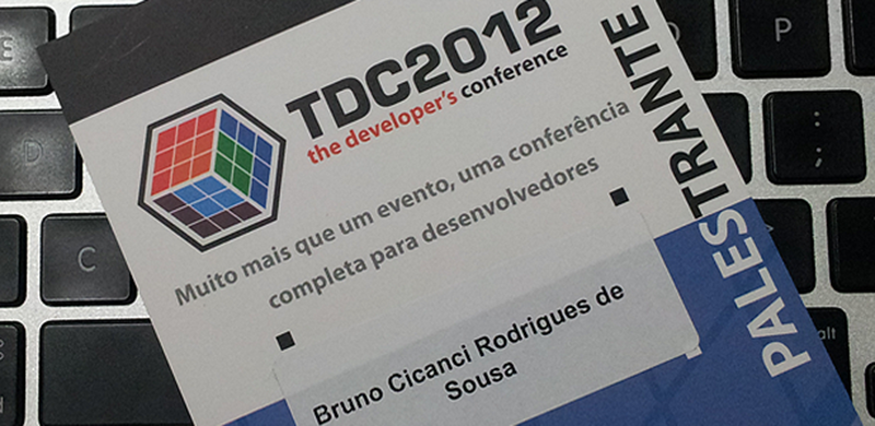 Palestra sobre Desenvolvimento de Jogos Mobile na TDC 2012 São Paulo