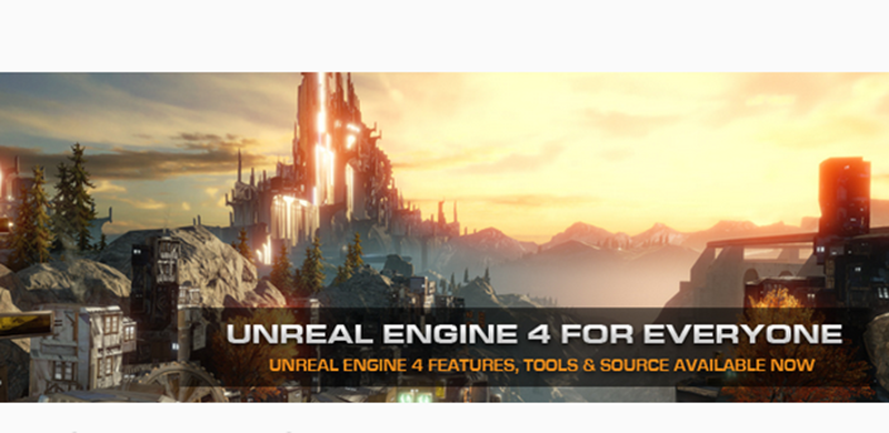 Unreal Engine 4 agora com preço acessível